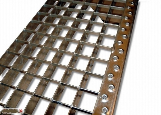 Çin ASTM Q235 SS304 Paslanmaz Çelik Merdiven Basamakları, Korozyon Önleyici Bar Izgarası Basamakları Tedarikçi
