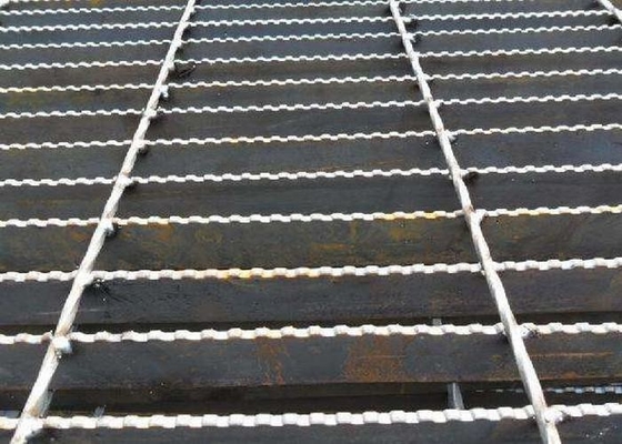 Çin Q235 Karbon Çelik Bar Grating, Galvanizli Çelik Izgara Zeminler ISO9001 Onayı Tedarikçi