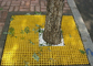Ağaç Sarı Renkli SGS Onayı İçin Kalıplı Fiberglas Plastik Zemin Izgarası Tedarikçi
