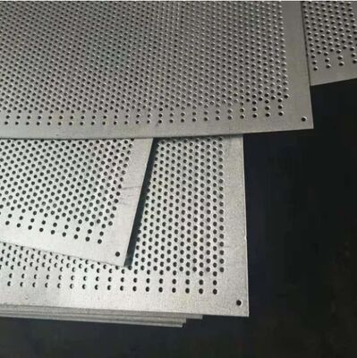 Galvanizli Çelik Yuvarlak Delik Genişletilmiş Metal Açı Hafif ve Ucuz Perforasyonlu Metal Yaprak