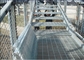 Ağır Hizmet Tipi Hafif Ağırlık İçin 30 X 3 Güvenli Galvanizli Çelik Merdiven Basamakları Tedarikçi