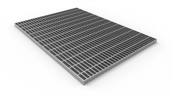 Hafif Çelik 25X5mm Galvanizli Yük Taşıyıcı Kılavuz Izgara Tedarikçisi Standart 6.0 Metre