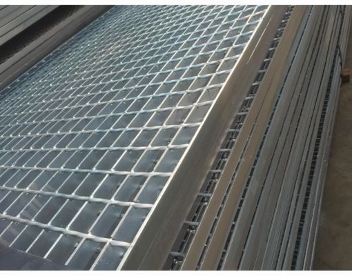 Hot Dipped Galvanized Expanded Metal Stair Tread