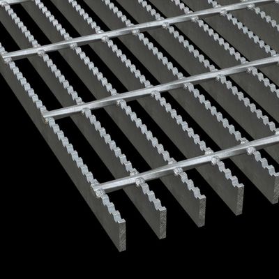 Wholesale 25X3mm High Quality 30X100cm T1 Steel Galvanized Metal Grate Steps Grating