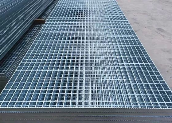 Corrosion Resistant Customizable High Zinc Coating Steel Grating Platform Grating for Industrial Walkways