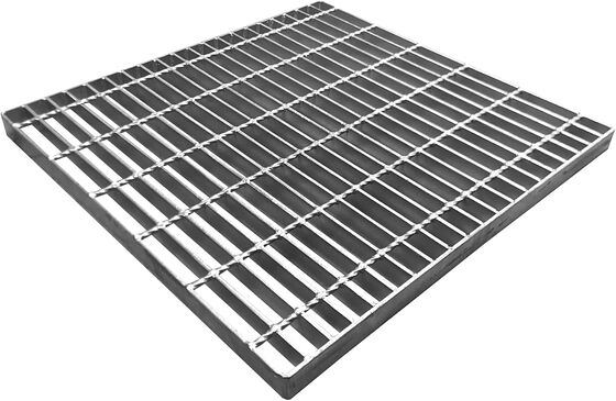 Ağır işlevli uygulamalar için Swage-Locked Riveted Smooth Steel Grating