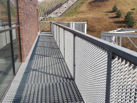 Yüksek Güçlü Korozyona Karşı Basınçlı Kilitli Çelik ızgara, Platform Projelerinde Kolay Kurulum için