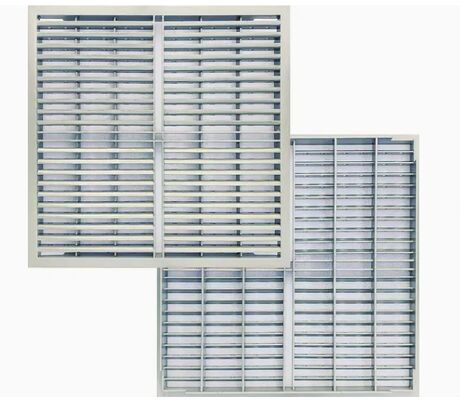 Hot DIP Galvanized Plain Type or Serrated Type Steel Grating with CE Approval for Industrial Flooring and Mezzanines