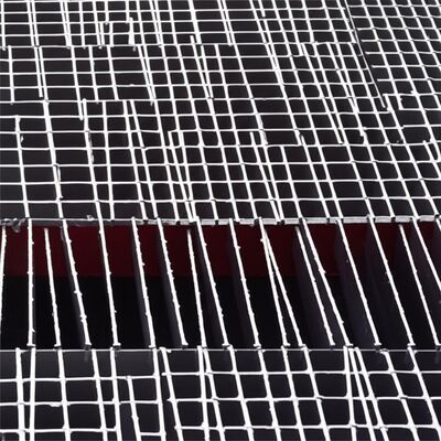 Sıcak DIP Galvanizli Kaynatılmış Çelik Çubuk Izgara Özel Yapılandırılabilir Platform Geçit