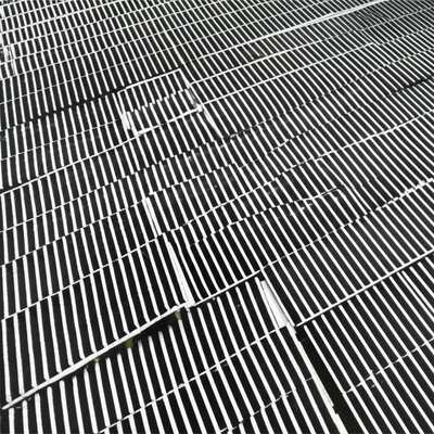 Sıcak Dip Galvanize Serrated Style Steel Grating for Heavy Duty Floor Grating with 30mm Spacing