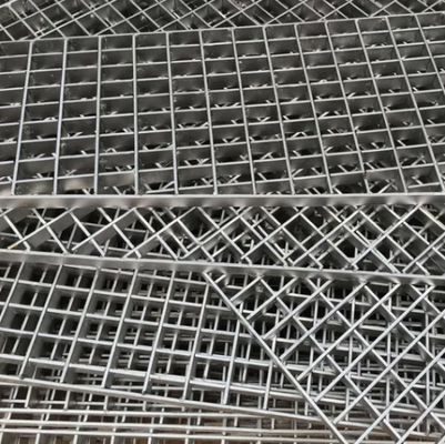 Customizable Galvanized Stainless Steel Grating for Slip-Resistant Industrial Flooring