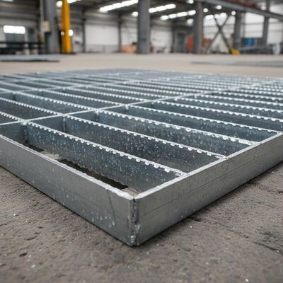 Ağır Güçlü Galvanizli Çelik Kayma Karşıt Çelik Çubuk Izgaraları