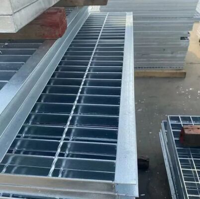CE-Certified Hot-Dip Galvanized Steel Grating with Customizable Sizes for Outdoor Construction