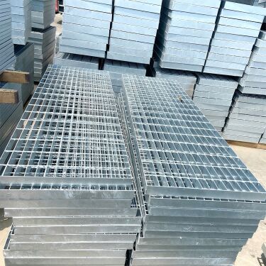Metal Çubuk Izgara Platformları için Özelleştirilebilir Boyutlara Sahip Sıcak Daldırma Galvanizli Kaymaz Çelik Izgara