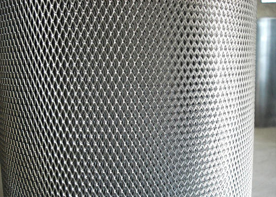1mm Kalın Genişletilmiş Metal Izgara, 2.5mm - 50mm SWM Genişletilmiş Sac Metal Örgü
