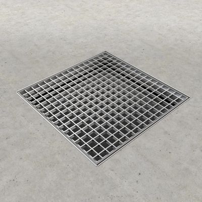 Paslanmaz Çelik ızgara Yüksek yük taşıyan Kayma Karşıtı Q235/Q345/SS304/SS316 Malzeme
