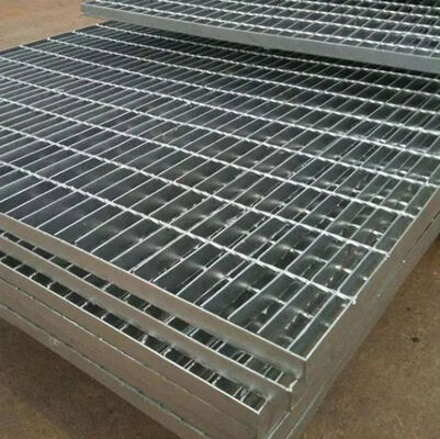 Yürüyüş platformları ve drenaj kapakları için ağır görevli 19W4 galvanizli çelik çubuk ızgaraları